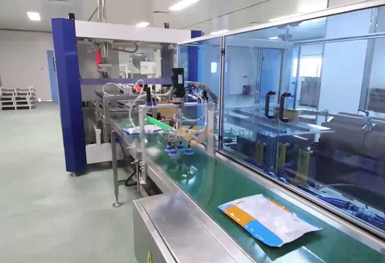 Tuz Tozu Veteriner Gübre Kimyasalları İçin 100g-1kg Döner Torba Paketleme Makinesi