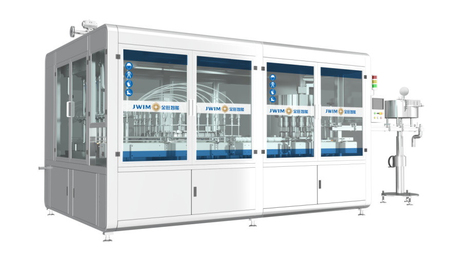 GX-16-12TS Yüksek Hızlı Takip Tipi Entegre Doldurma Kaplama Makinesi 10000BPH 380V 6KW