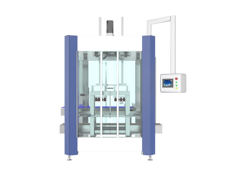 KZ-2D Otomatik Çift Satırlı Ambalaj Makinesi 380V 50Hz/4KW