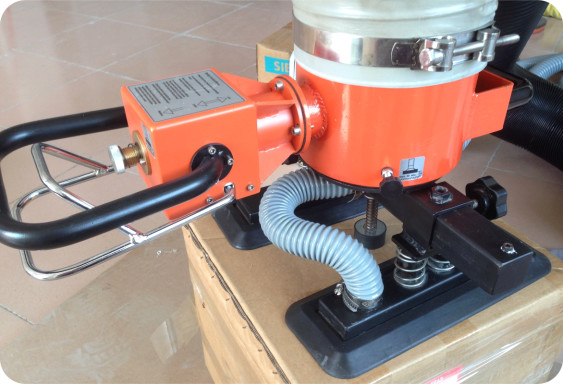 EMLH1202550 Vakum kaldırma sistemi 2800mm*270° Alüminyum alaşımlı raylı sektör çalışma alanı