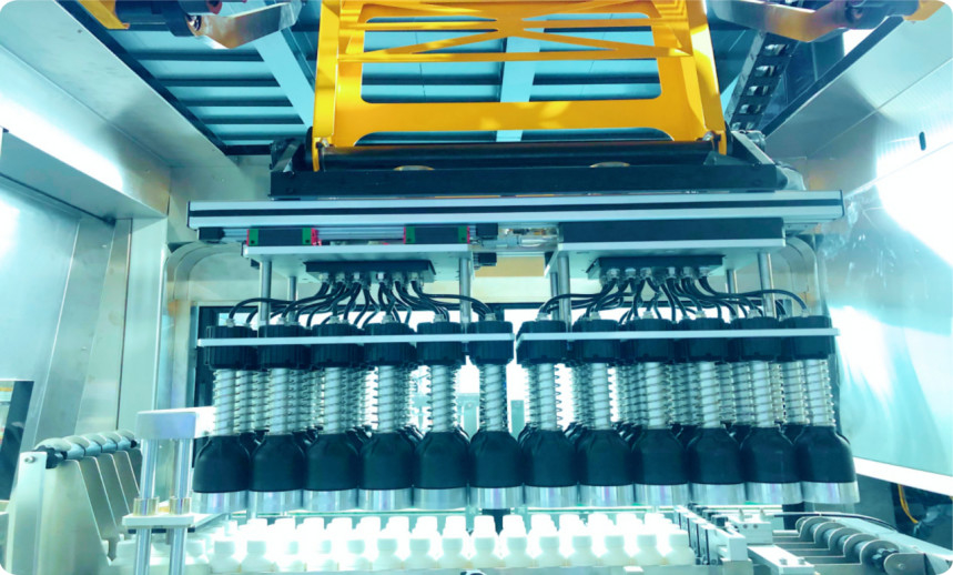 6-12 Karton/Min KZJ-2AH Tam Otomatik Manipülatör Karton Ambalaj Makinesi 380V 5.5KW