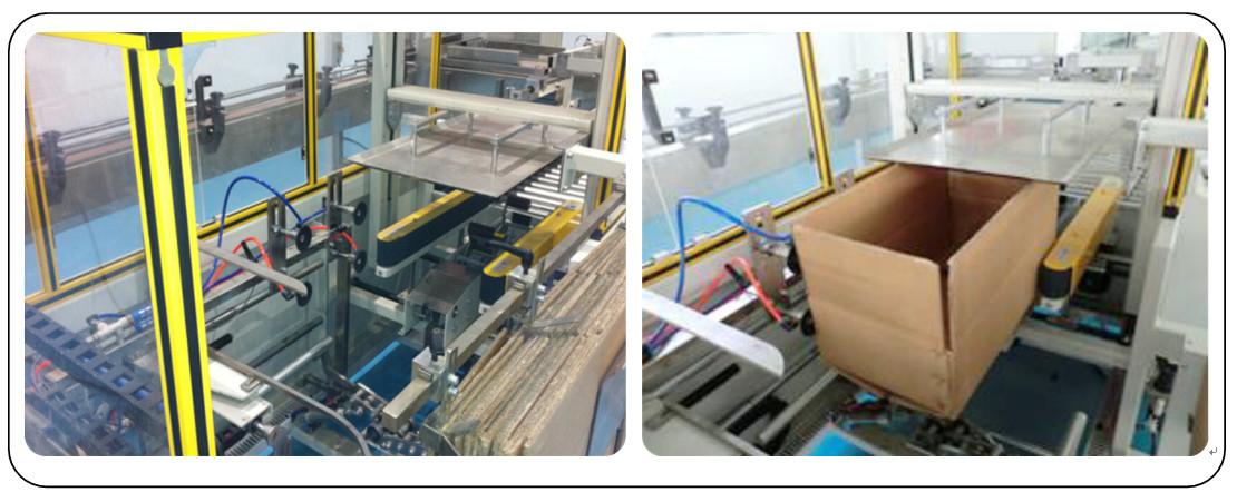 PLC Kontrollü GPK-40 Katlama Kartonlarını Açmak İçin Otomatik Karton Ayarlayıcı 8-10 Kutu/Min