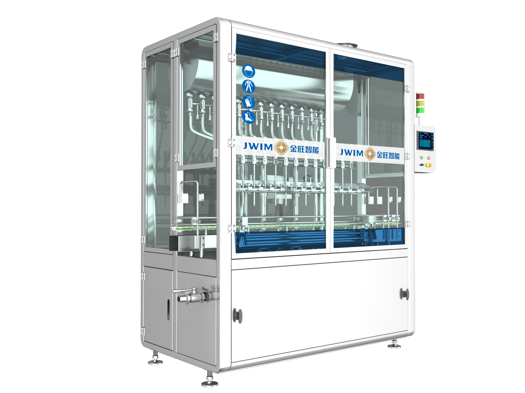 CDP-12AJ PLC Kontrollü, SUS304 Paslanmaz Çelik ve Elektronik Tartım Sistemli Mikro Bilgisayar Pestisit Dolum Makinesi