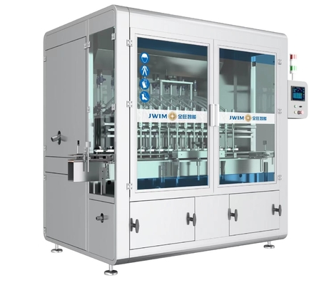50-1000ml PLC kontrolü Pesticide 12 nozel Otomatik Piston Doldurma Makinesi