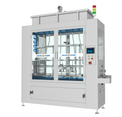Tarımsal kimyasal formülasyon 304 Çerçeve 1-5L Mikro Bilgisayar Şişe Doldurma Makinesi