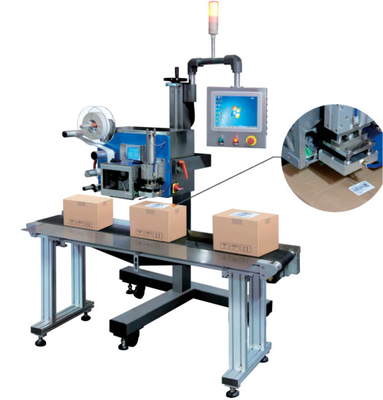 30-60 Parça/Min TN-PA6210X Hızlı Yazdırma Sağ Köşeli Etiketleme Makinesi