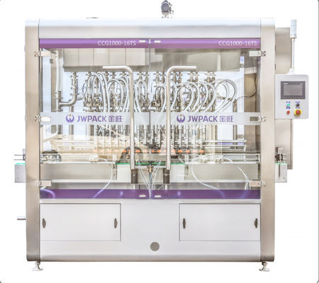 Otomatik Hacimsel Pistonlu Sıvı Dolum Makinesi Yüksek Viskoziteli Pistonlu Dolgu 50-1000ml